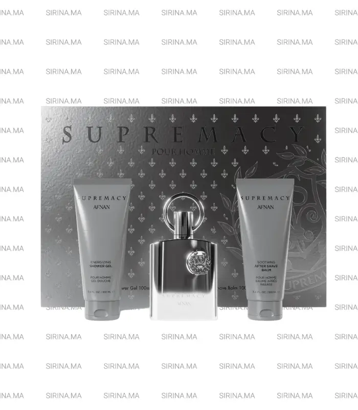 coffret-set-supremacy-silver-afnan Coffret Set Supremacy Silver Afnan Pour Homme Prix Au Maroc