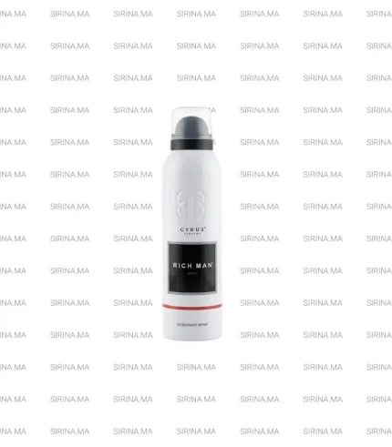 Cyrus Parfums Rich Man Deodorant Spray 200ml Prix Au Maroc